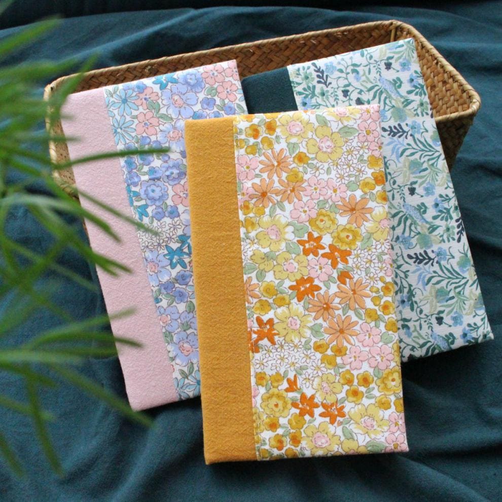 A5/A6 Fabric Diary Notebook