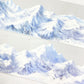 Snowy Mountain RangeOne Cycle  PET Tape
