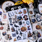 3PCS Halloween Transfer Stickers
