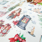 Christmas-Themed Sticker Book