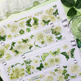 One Cycle Floral & Butterfly Die-Cut PET Tape