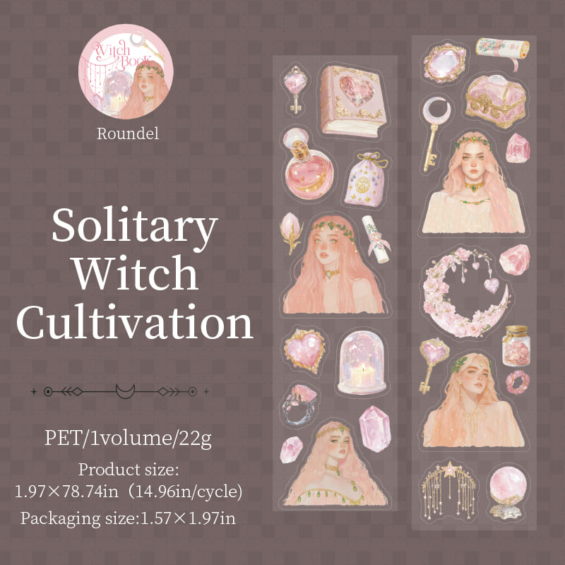 Witch Energy Illustrated Series PET Tape