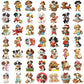 50PCS Vintage Dog PET Stickers