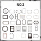 Label Border Sticker Pack