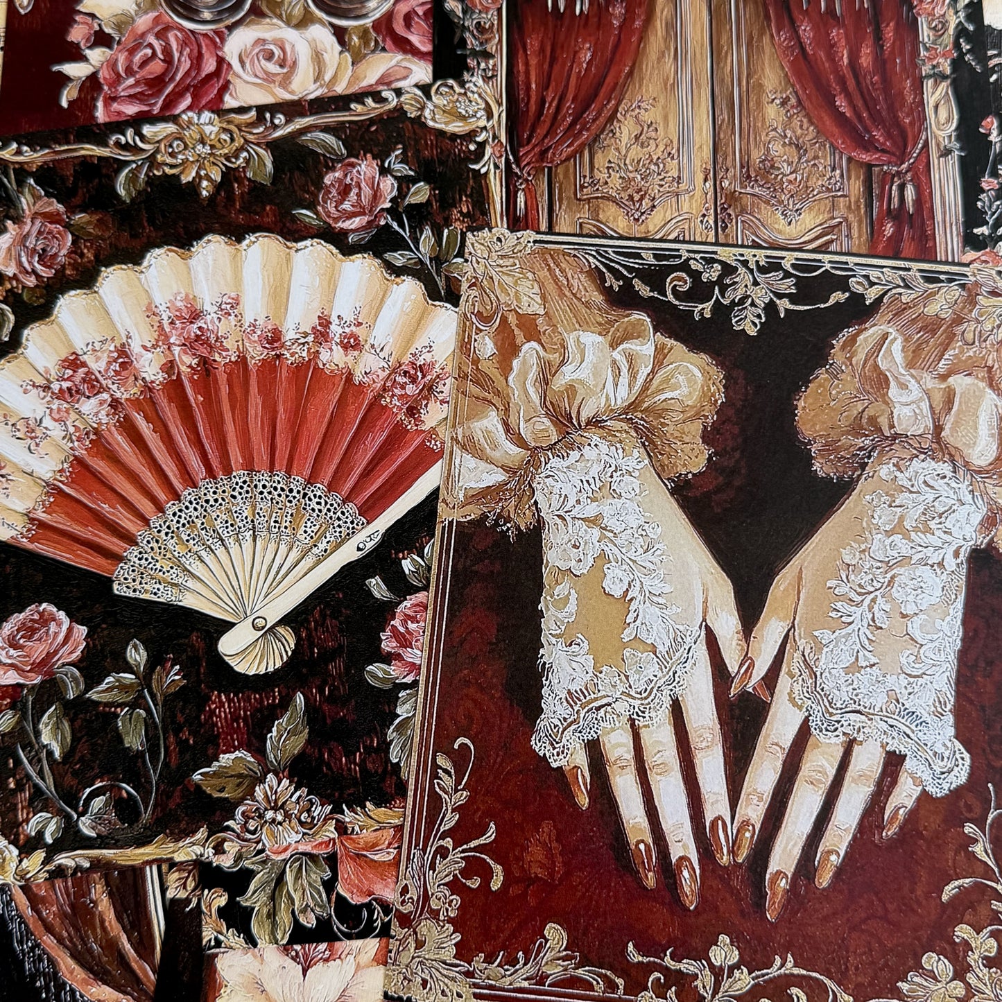 Court Opera Scrapbook Paper