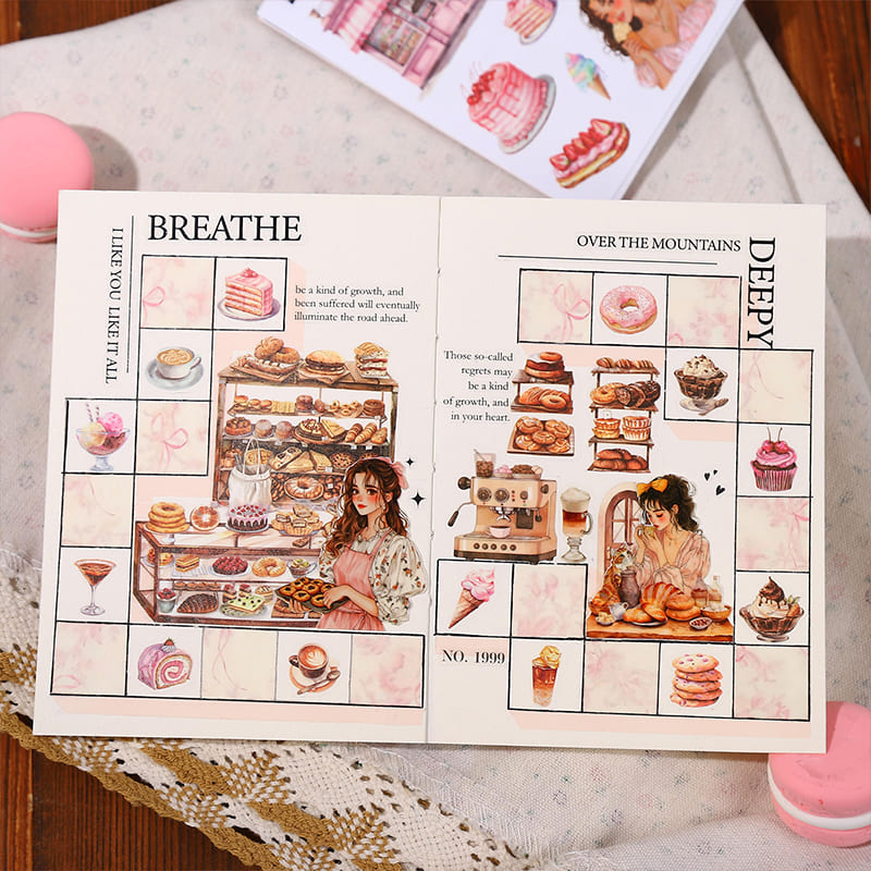 Leisurely Moment Sticker Book