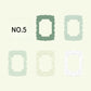 Hollow-out Border Card