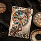 Vintage Clock Sticker Pack
