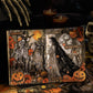 Ghostly Theme Scrapbook Paper