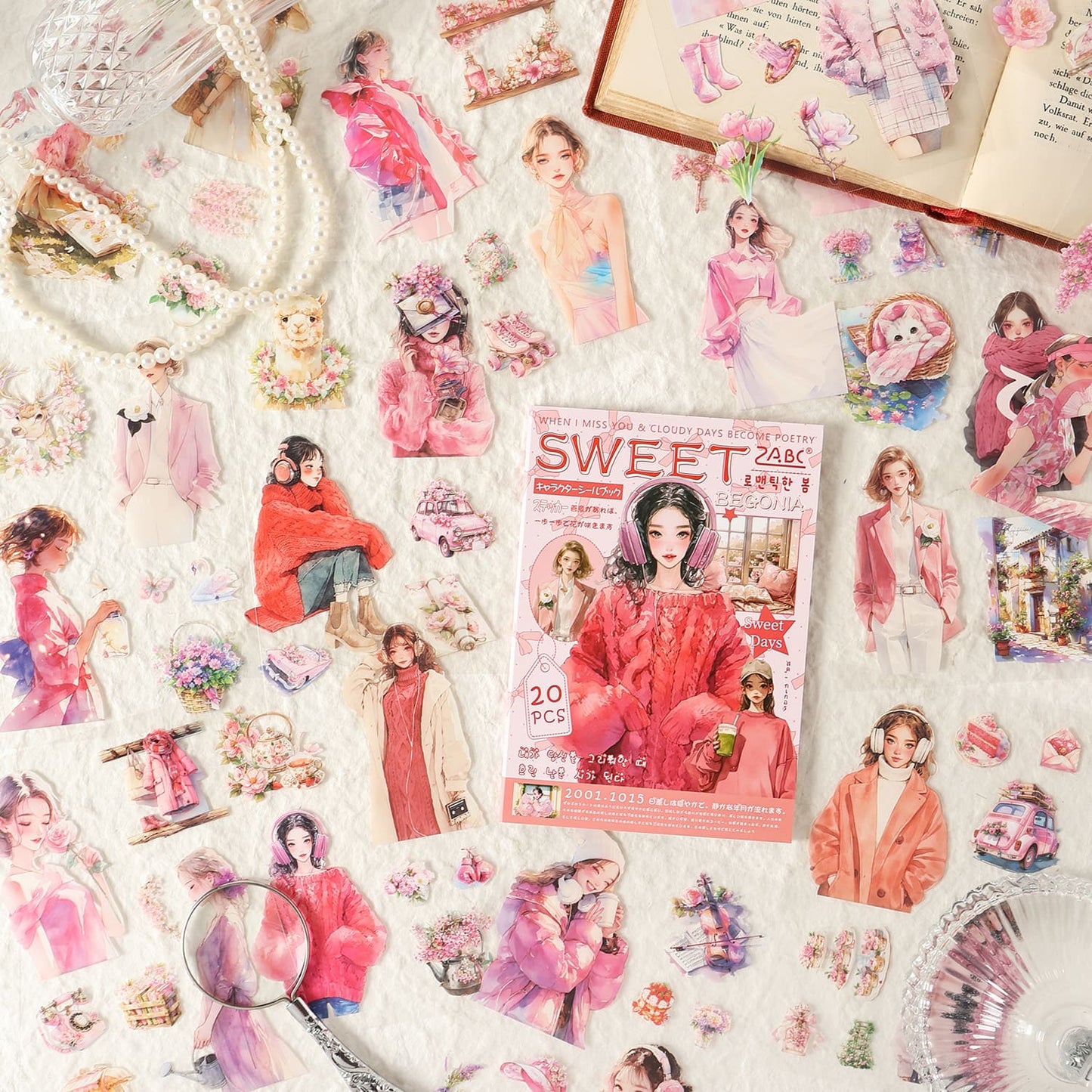 Character Series Die-Cut Sticker Book