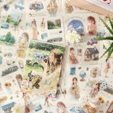 Everyday Life Character Sticker Book