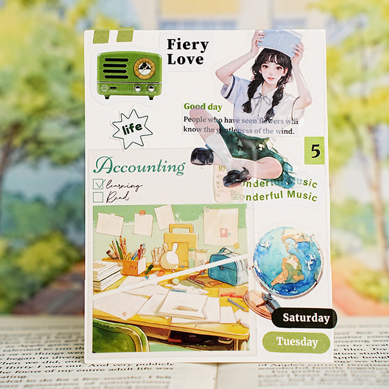 School Girl Theme Stickers