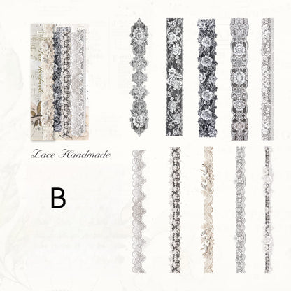 Long strip hard card stickers