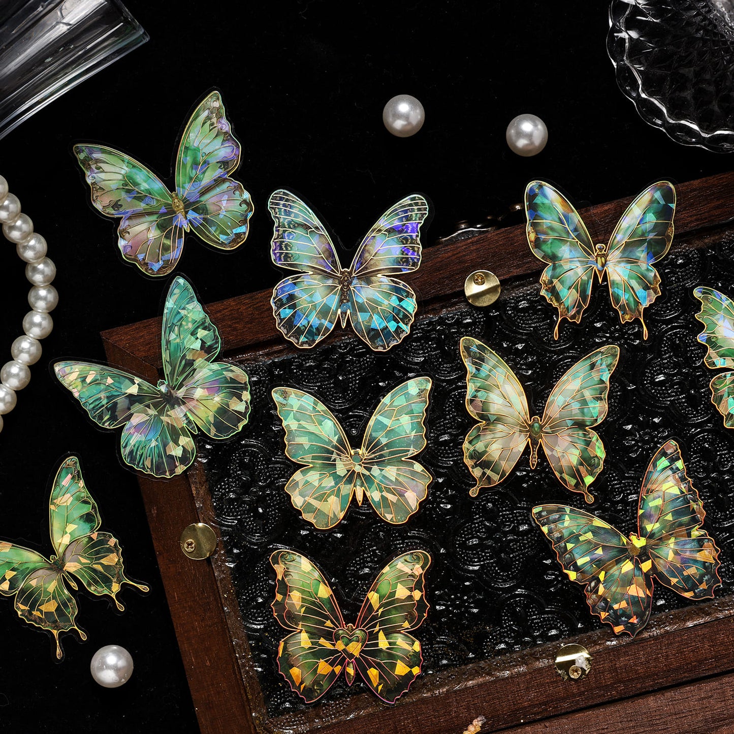 Butterfly PET Stickers