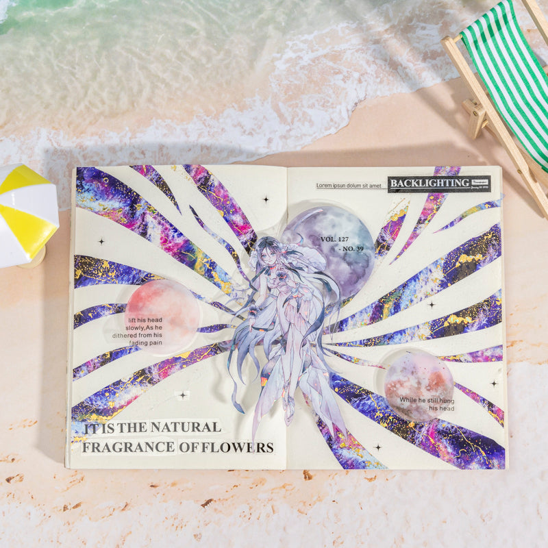 Ombre Color & Foil PET Tape