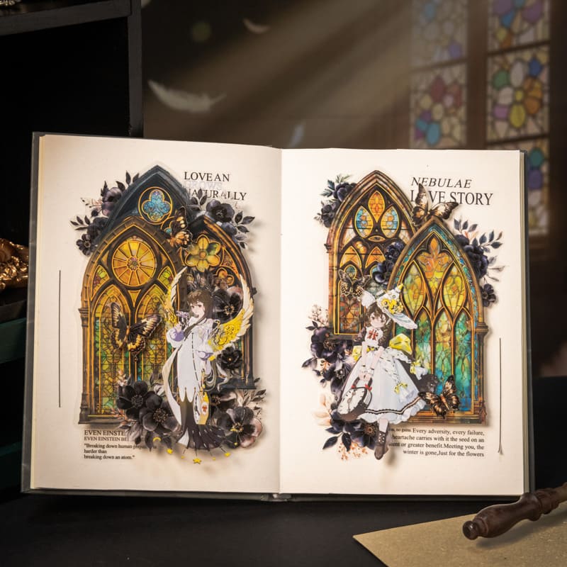 Stained Glass Window Stickers