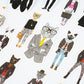 Anthropomorphic Animal Stickers