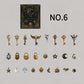 Lock and key planner sticker design NO.6 – paper journaling sticker for scrapbook and diary decoration