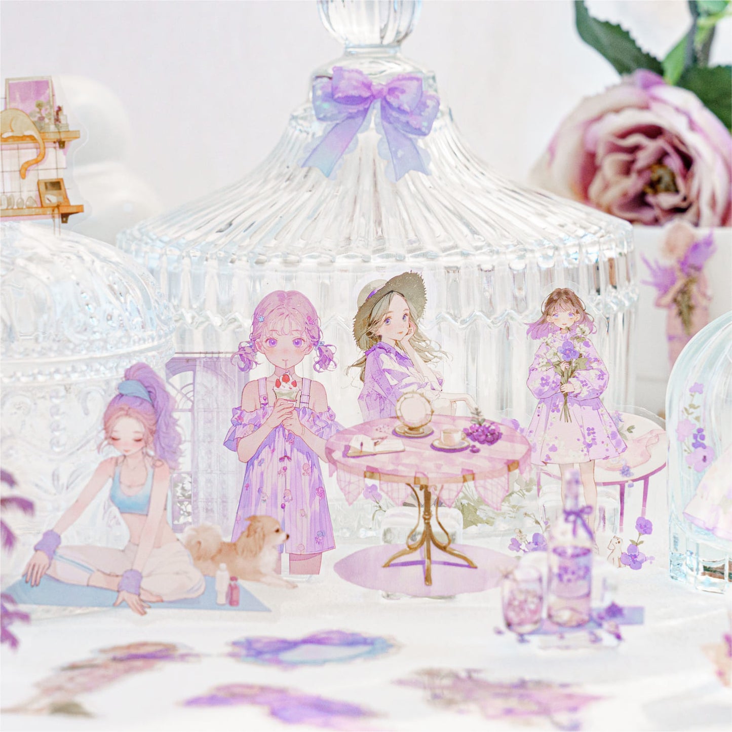 Daily Life for Girls Sticker Series