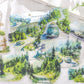 15PCS Scenery Series Sticker Pack
