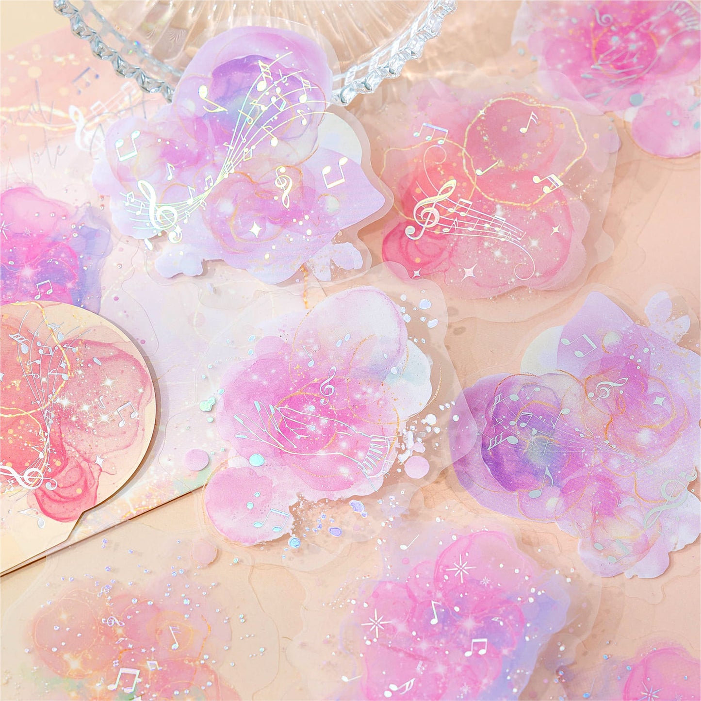 Watercolor Wash Stickers