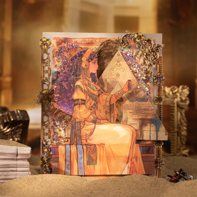Mystical Egypt Scrapbook Paper