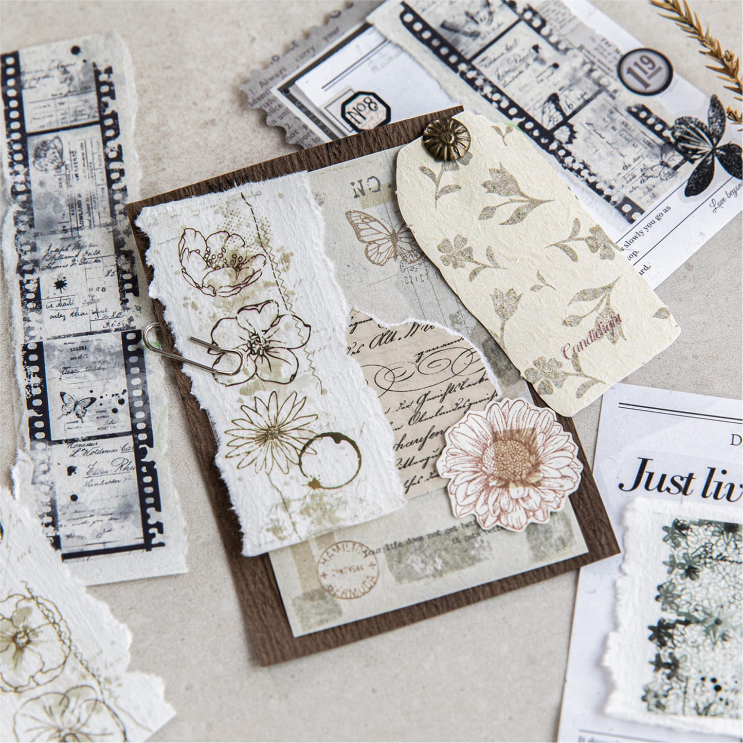 Ink Splatter Themed PET Tape