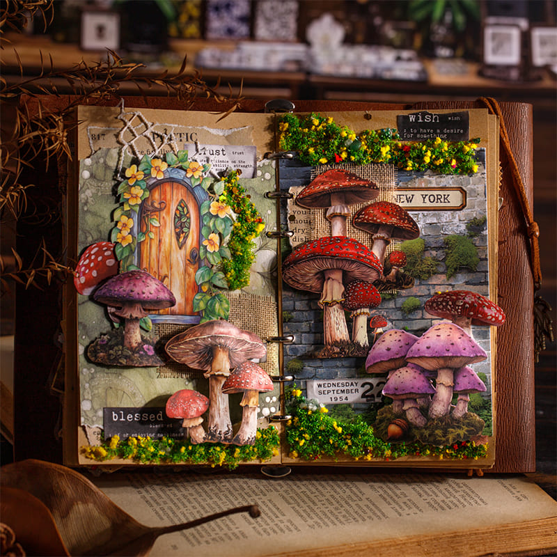 Mushroom Theme Sticker Pack