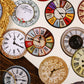 Vintage Clock Theme Stickers