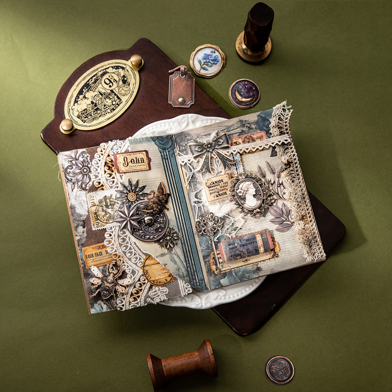 100PCS The Mystery Box Sticker Collection