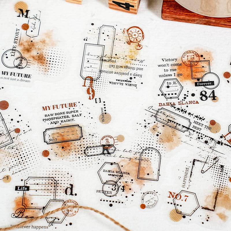 Vintage Marks Sticker Pack