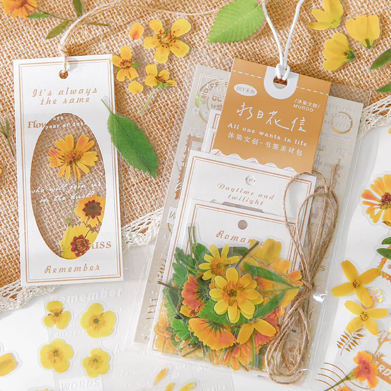 Floral  Scrapbook Kit