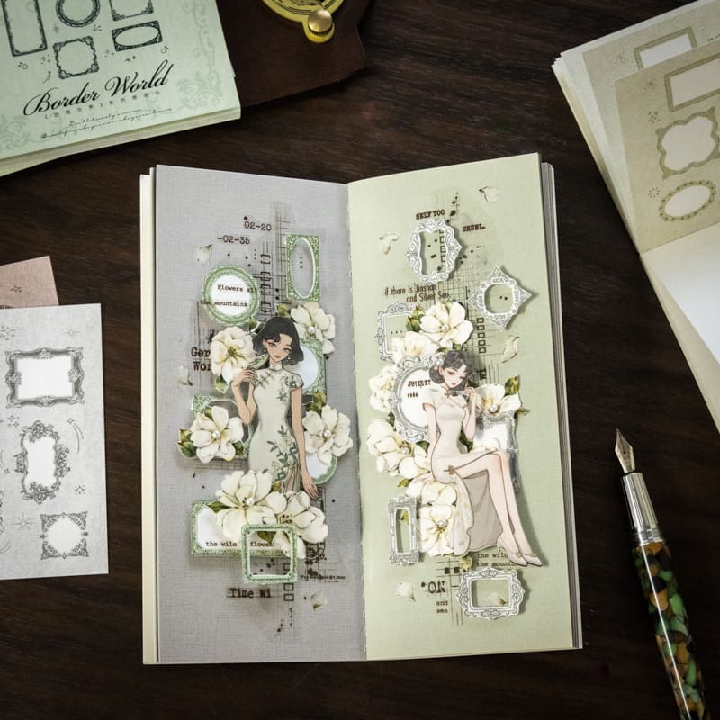 Frame Notes - Vintage Border Memo Pads