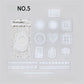 Lace Series PET Sticker Pack