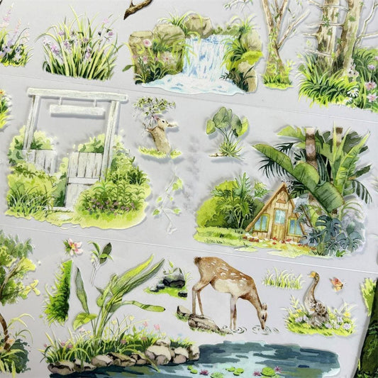 One Cycle Jungle Pattern PET Tape