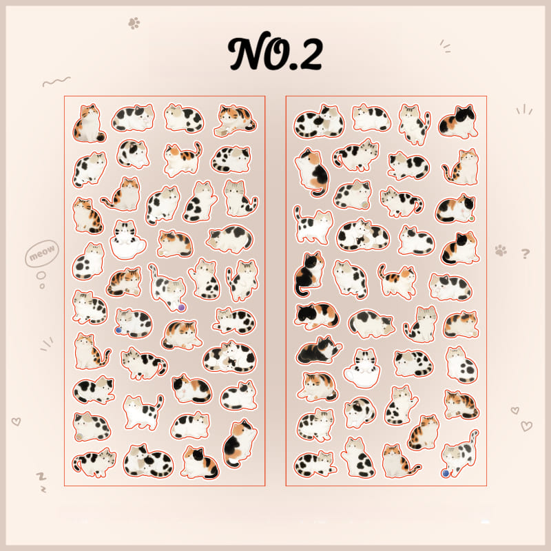 Kawaii Kitten Sticker