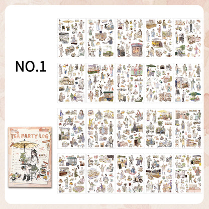 Daily Life Sticker Book