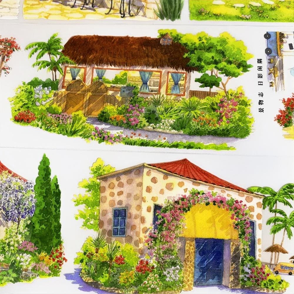 One Cycle Sunlit Corner PET Tape