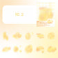 Watercolor Decorative Base Stickers