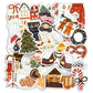 Cartoon Christmas Elements Stickers