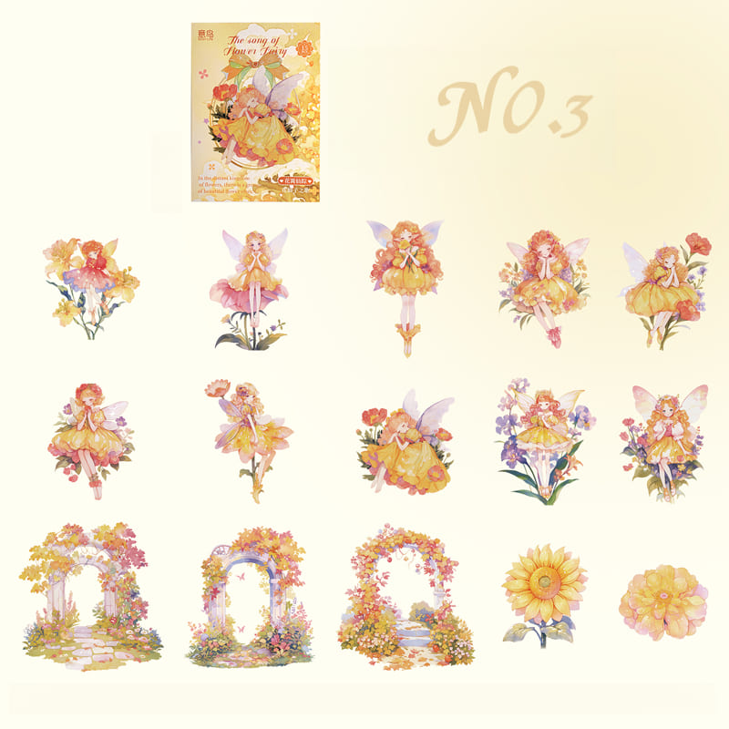 Flower Fairy Sticker Pack