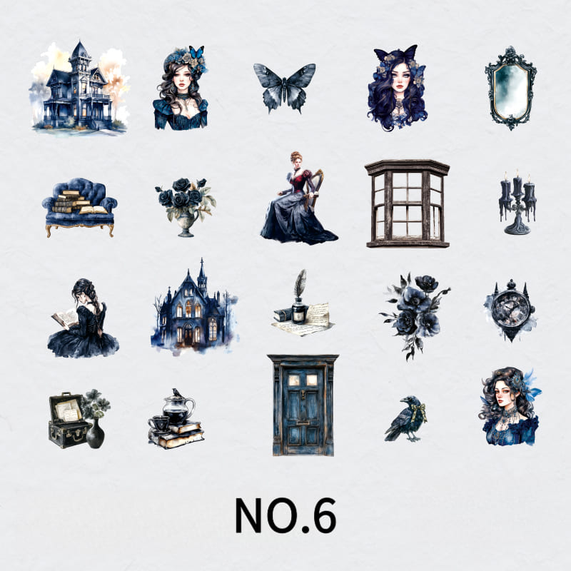 Dark Manor Stickers