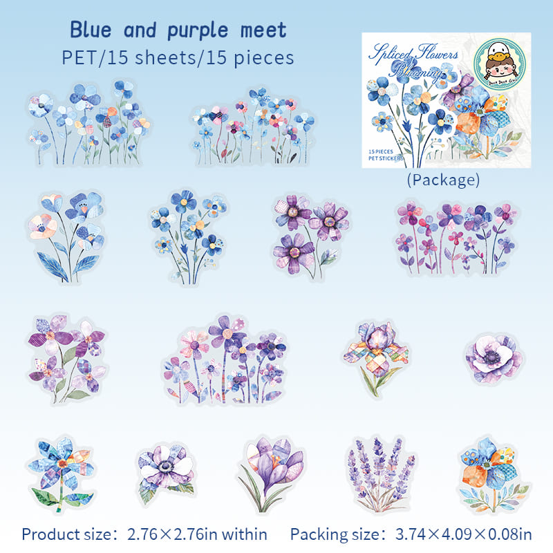 Flower Series Stickers