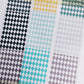 Multicolor diamond grid PET tape for creative journaling