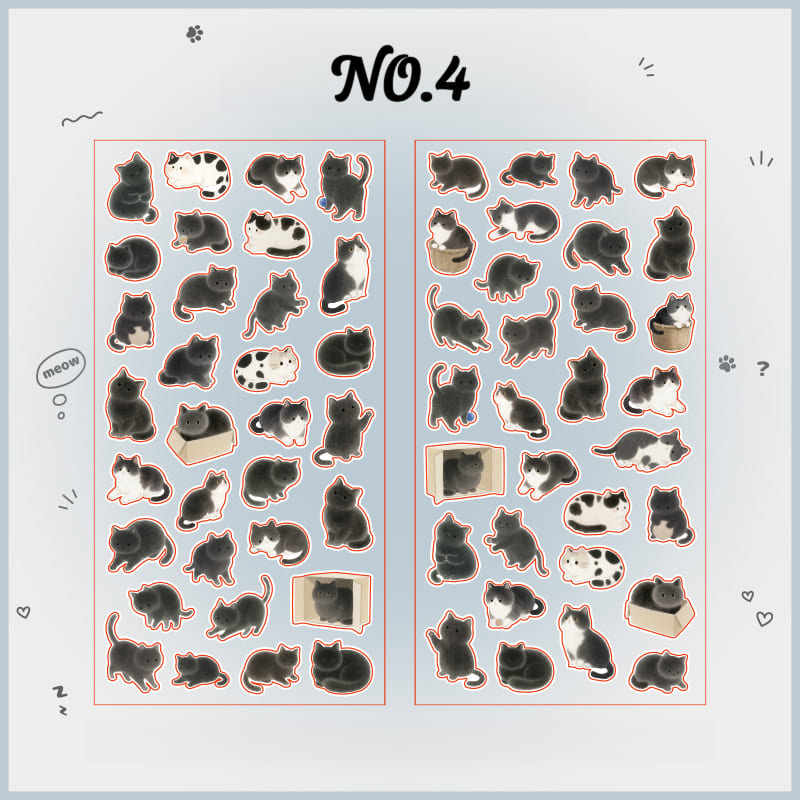 Kawaii Kitten Sticker