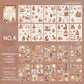 Autumn Theme Large Die-Cut Sticker Book