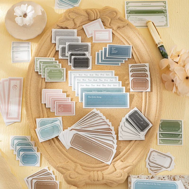 Bordered Sticky Note Pad