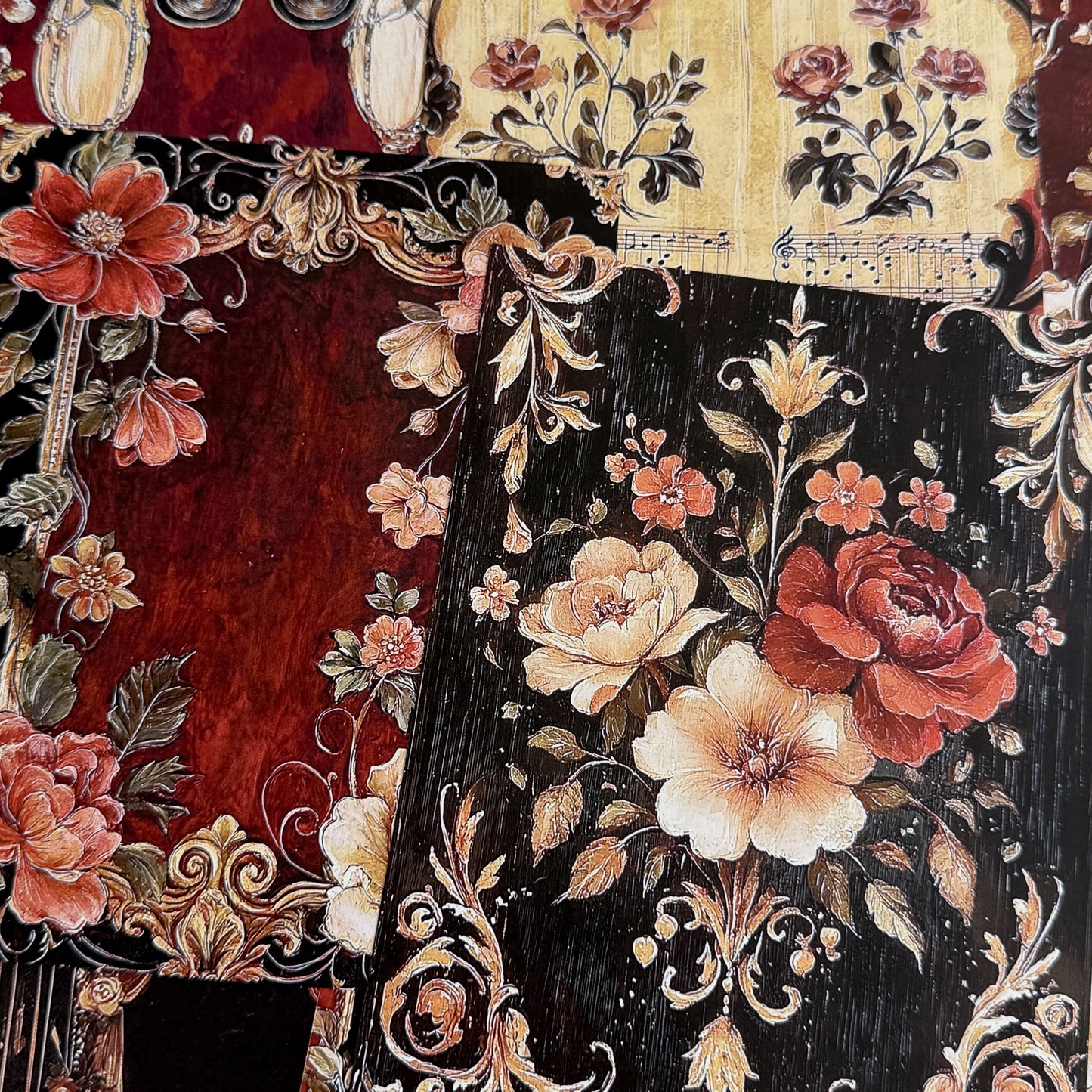 Court Opera Scrapbook Paper