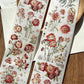 6cm*5m Die-Cut Red Flower Tape