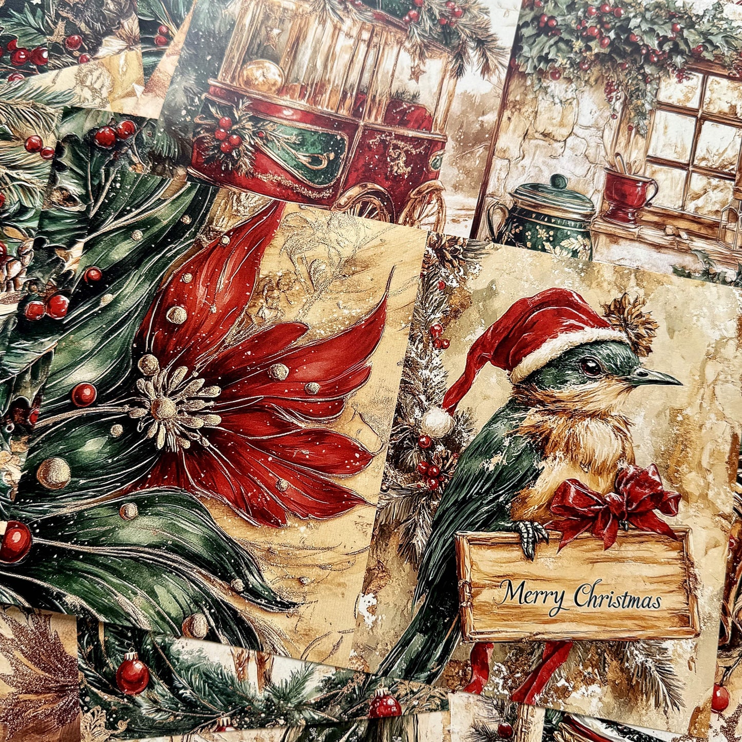 Christmas Series Scrapbook Paper